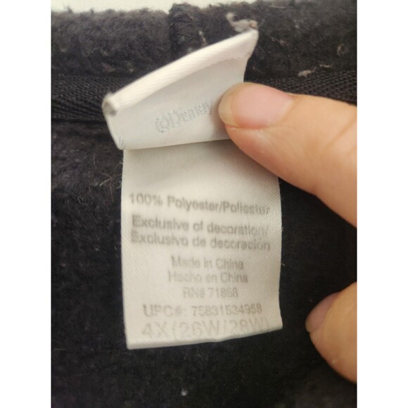 Vintage Disney Snow White Grumpy Fleece Hoodie Zip Up Women’s Size 4X - Picture 4 of 6